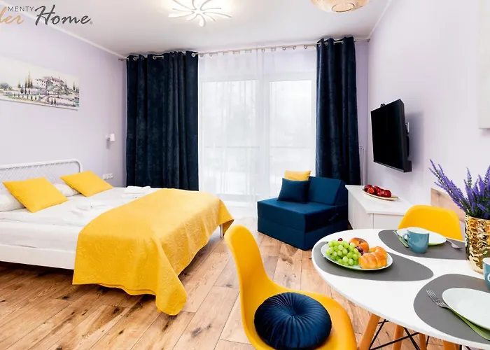 Appartement Nowoczesne Z Klimatyzacja I Balkonami, W Dobrej Lokalizacji